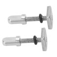 thumbnail image 3 of Surf Tail Fin Screw Plate, Plug In Easy To Fix 316 Stainless Steel Fin Screw M4 Wear Resistant Non Tool  For Longboard, 3 of 8