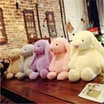 thumbnail image 4 of Rabbit Toy Soft Plush Cute Suffed Bunny Rabbit Doll Toy Gift Decoration for Baby Kids Children (Small, Blue), 4 of 8