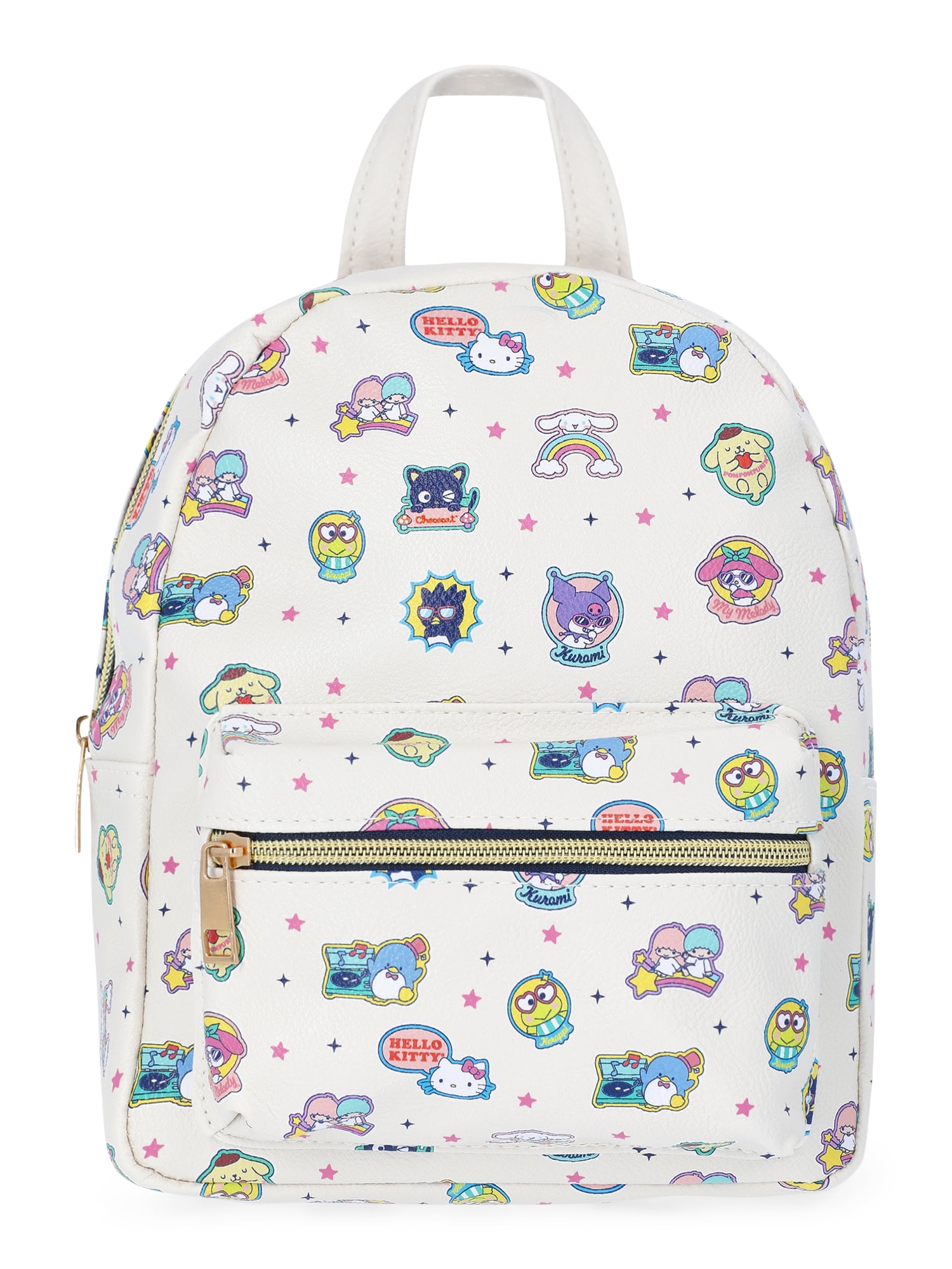 Hello Kitty Sherpa Backpack with Zipper Pocket NWT Loungefly Sanrio Hello Kitty Sherpa Tote with Coin Purse  main image 2