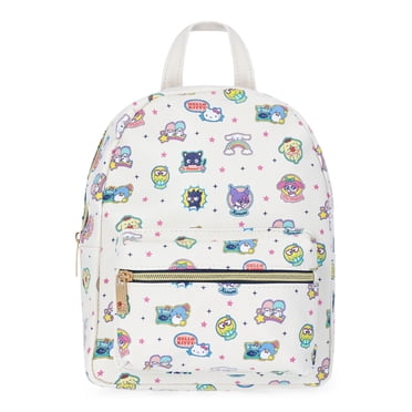 Sanrio Girl's Hello Kitty and Friends Mini Backpack, Off-White