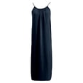 thumbnail image 4 of Wxolcjlv Spaghetti Strap Maxi Dress for Women Relaxed Fit Casual Daily Beach Holiday Long Dress, 4 of 7