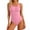 a000_Pink, variant on Vetsdori Womens One Piece Swimsuits Tankini Swimwear Holiday Lace ,Strap Bath Suits for Women Outfits