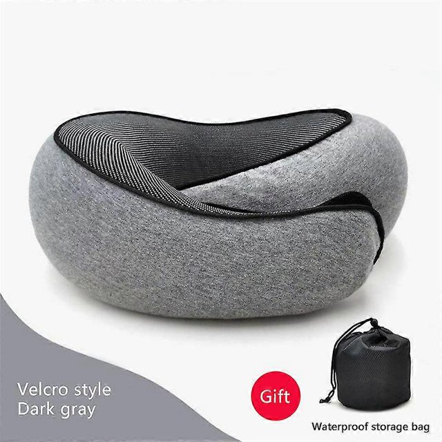 NEW Safety Neck Pillow for Travel Memory Foam Comfortable & Breathable Soft UShaped