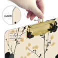 thumbnail image 6 of FORMRS Acrylic Clipboard with Low Profile Clip Standard A4 Letter Size, 12.5" x 9", Small Black Flowers, 6 of 8