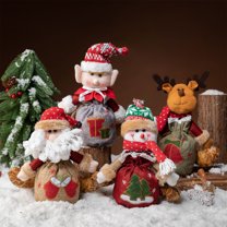 Clearance Christmas Decoration! Christmas Clearance! Christmas Apples Bag Christmas Doll Gift Bag Drawstring Candy Bag Christmas Decoration