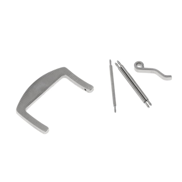 Reemplazo de Cierre de Correa de Reloj de Cierre de Hebilla de Acero Inoxidable Plateado 16-24 Mm - Plata 24mm Sunnimix Hebilla de correa de reloj