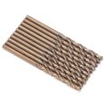 thumbnail image 4 of 10Pcs Twist Drills High Speed Steel Straight Shank Spiral Router Bit Set for Manual Punching3.2mm Sharkdo, 4 of 10
