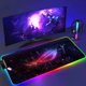 thumbnail image 1 of Alfombrilla de ratón negra Asus Rgb Gaming Mause Mat alfombrillas de Anime alfombra de jugador Pc Xxl almohadillas lindas teclado de juego grande alfombra alfombrilla de ratón retroiluminada, 1 of 5