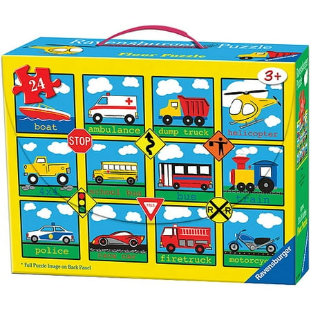 Ravensburger Vehicles Puzzle In Suitcase