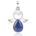 thumbnail image 1 of Pendentifs Quartz Rose Anges Féeriques Pendentif pour Colliers Femmes Filles Bijoux, 1 of 6