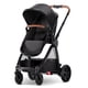 thumbnail image 1 of Mompush Ultimate2 Baby Stroller, Premium Convertible Full-Size Bassinet Stroller for Toddler, Newborn Stroller with Reversible Seat, One Hand Recline Pushchair Pram,Car Seat Adapter Included, 1 of 5