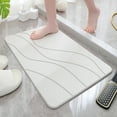 thumbnail image 3 of Bath Mat Stone Diatomaceous Earth Silica Material Quick Drying Water Absorbing Anti Stylish Easy to Maintain for Home Bathroom Shower Bathtub Floor Safety, 3 of 5