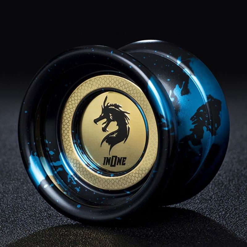 Simplicity Cartoon 1A Yoyo Concentration Fall Prevention Yoyo Ball Portable Durable Metal Yoyo
