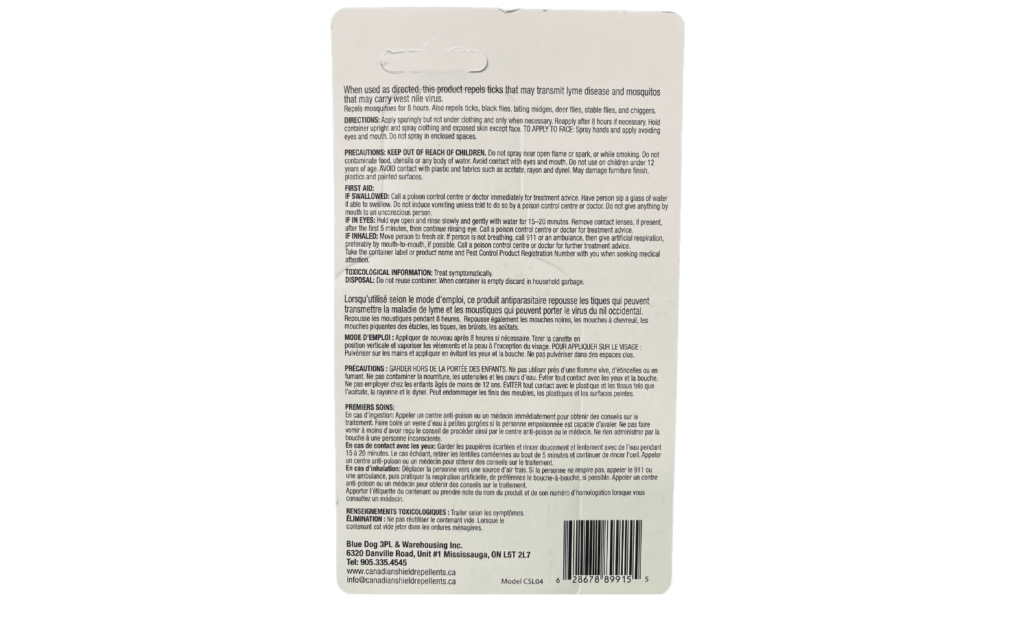 Csi Rep 100Ml Deet