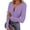 Purple, variant on pstuiky Womens T Shirts Casual Long Sleeve Solid Color Women'S Blouses Comfy Loose Fit V-Neck Tees Tops Workout Tops for Women