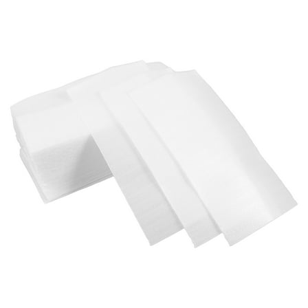 BESTYASH 100pcs White Epe Material Packaging Bags for Glassware and Electronics Moving Kits