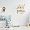 thumbnail image 3 of Decoración de Pared Winnie the Pooh 4 Piezas para Cuarto Infantil 30x8 cm, 3 of 6