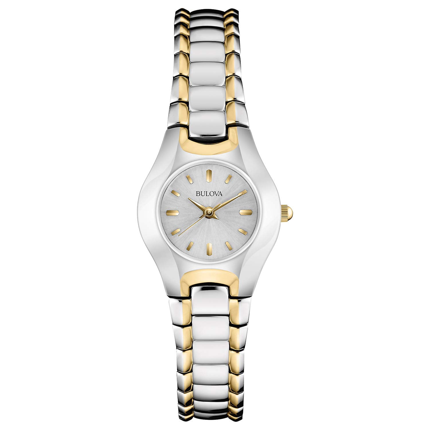 Bulova Ladies’ Crystal Accented Watch (Model 96T14) Bulova Crystal Analog Mother of Pearl Dial Women main image 3