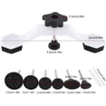 thumbnail image 4 of SHAR Bridge Type Puller Car Dent Repair Tool Auto Body Repair Puller Adjustable Paintless Dent Removal, 4 of 5