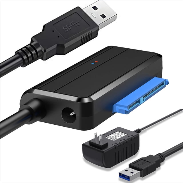 Adaptador SATA a USB 3.0 EYOLD para HDD/SSD de 2,5 a 3,5 pulgadas