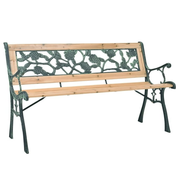 vidaXL Patio Bench 48" Wood