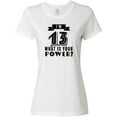 thumbnail image 3 of Inktastic I'm 13 Years Old What is Your Power Women's T-Shirt, 3 of 5