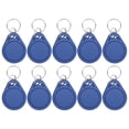 thumbnail image 2 of ID Card Token Tag, Waterproof Sensitive 125KHZ 10pcs ID Tags Compact Blank  For Access Control System For Parking Lots For Time Attendance, 2 of 8