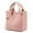 Pink, variant on SHENGXINY Tote Bag For Women Large Capacity Canvas Handbag Multi-compartment Lunch Box Bag Lightweight Work Mommy Bag Storage Dark Blue