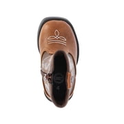 Wonder Nation Baby Boys Faux Leather Western Boots