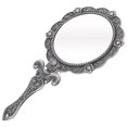 thumbnail image 1 of MasteelfCA Crystal Mirror Handheld Cosmetic Mirror Portable Vanity Mirror Folding Mirror, 1 of 7