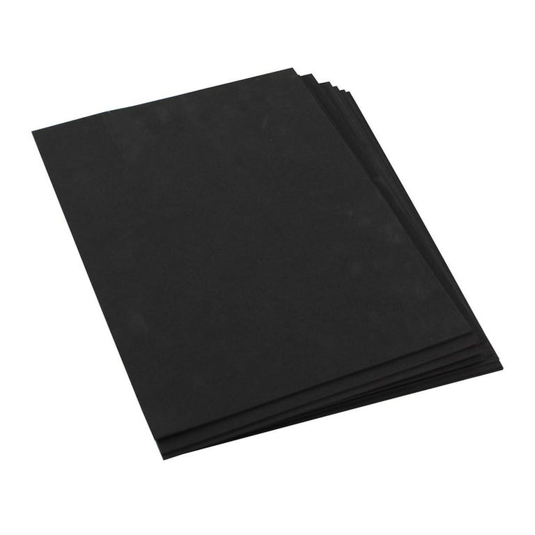 Hygloss Craft Foam Sheet 12x18 Black