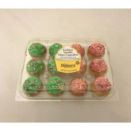 Freshness Guaranteed Vanilla Mini Cupcakes, 10 oz, 12 Count