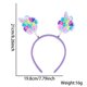 thumbnail image 2 of Pisexur Belleza Maquillaje Diadema de Pascua, huevos de Pascua, conejito, zanahoria, pollo, aro para el pelo, bandas para el pelo, diadema para el día de Pascua, accesoriospara mujeres y hombres, 2 of 4