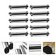 thumbnail image 5 of 20pcs Acero inoxidable Croissants Danés Moldes Moldes Croissant Herramientas para hornear (Plata), 5 of 5