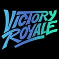 thumbnail image 2 of Junior's Fortnite Victory Royale Gradient Logo  Graphic Tee Black 2X Large, 2 of 3