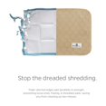 thumbnail image 4 of Pet ParentsÂ® PawtectÂ® Pads Grey Washable Pee Pads for Dogs, 2pack Reusable Dog Pee Pads, Waterproof Training Pads for Dogs (Round, 36" (2pack)), 4 of 9
