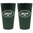 thumbnail image 2 of Verre à Pinte New York Jets Lusterware - Ensemble de 2, 2 of 2