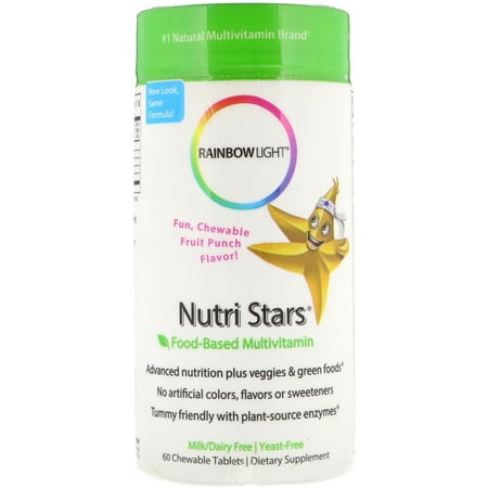 Rainbow Light NutriStars Children's Chewable Fruit Blast 60 Tablet