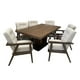 thumbnail image 3 of Comedor Paris 6 Sillas, Lino Beige, Chapa De Parota, 160x100 cm, 3 of 9
