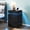 Black, variant on Resenkos RGB Illuminated Wooden Side Table with Sliding Cover, Built-In Charging Hub and 3 Drawers for Bedroom and Living Area, Black