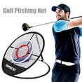thumbnail image 4 of Golf Practice Net 3 Layer backyard with mat golf Chipping Pitching Cages Mats Foldable Chipping Hitting Aids Cages Golf Training Aids Indoor Outdoor, 4 of 9