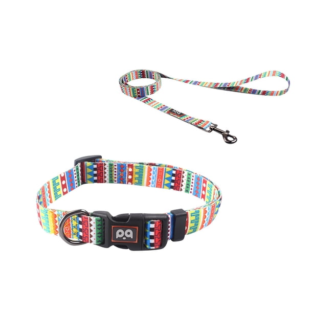Collares para mascotas, collares para perros, correas para perros grandes, medianos y pequeños, suministros para mascotas con tracción para perros