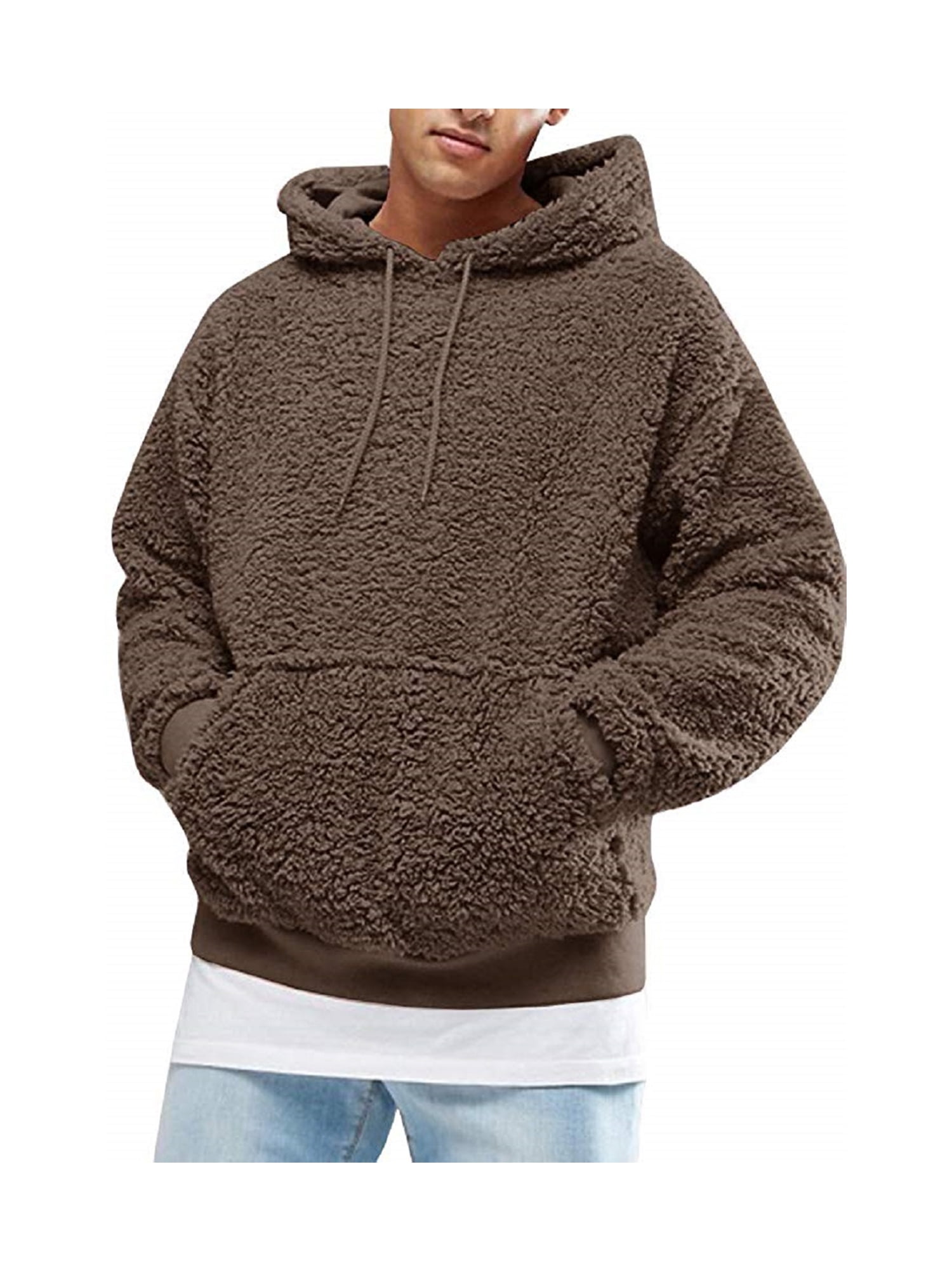 Unisex Winter Flannel Plush Fluffy Long 