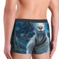 thumbnail image 4 of Bingfone Forest Meditating Goat Men's Underwear - Casual Stretch Boxer Briefs-Large, 4 of 7