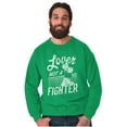thumbnail image 5 of Popeye the Sailor Loves Not a Fighter Women Crewneck Sweatshirt Brisco Brands S, 5 of 6