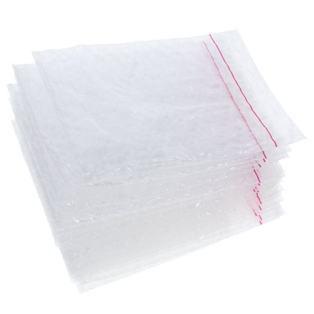 STRANDCHIC 50Pcs Bubble Courier Bag Self-Sealing Rectangular Shipping Envelopes for Transportation 11.8x7.9x0.2In