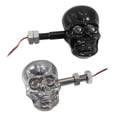 thumbnail image 5 of Luces intermitentes LED de calavera universales para motocicletas., 5 of 5