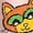 LIGHT PINK, variant on Pete the Cat - Alley Cats Heads - Youth Girls Boxy T-Shirt