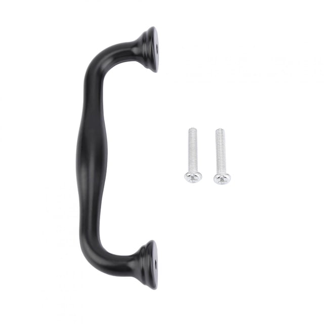 Oubit Poignée de Porte Robuste Poignée de Porte Noire Robuste Durable pour Armoire Esthétique Élégante