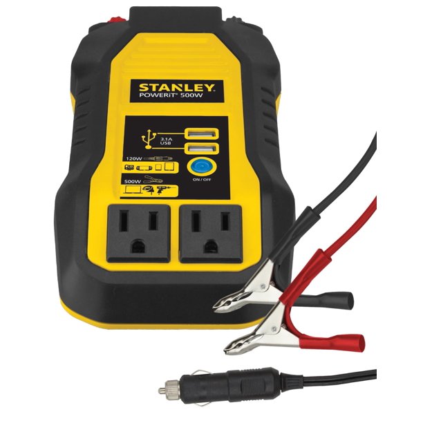 Inversor de corriente STANLEY PI500S Convertidor de coche 500W